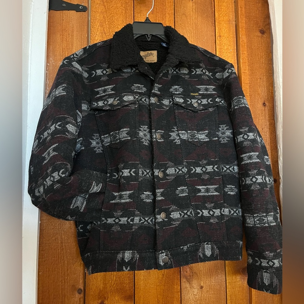 Wrangler Aztec Sherpa Jacket